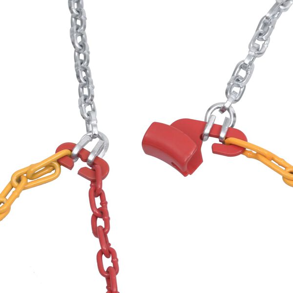 vidaXL Sněhové řetězy na pneumatiky 2 ks 9 mm KN80