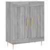 vidaXL Skř&iacute;ň highboard &scaron;ed&aacute; sonoma 69,5 x 34 x 180 cm kompozitn&iacute; dřevo