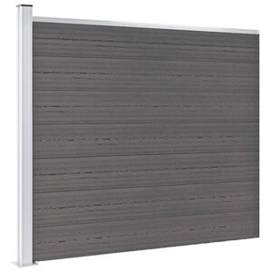 vidaXL Plotov&yacute; d&iacute;lec WPC 175 x 146 cm &scaron;ed&yacute;