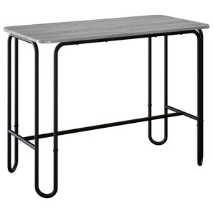 vidaXL J&iacute;deln&iacute; stůl 100 x 50 x 75 cm Kompozitn&iacute; dřevo &Scaron;ed&yacute; Sonoma