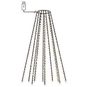 Světeln&aacute; s&iacute;ť na v&aacute;nočn&iacute; stromek se 150 LED diodami 150 cm