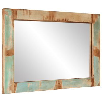 vidaXL Zrcadlo 70 x 50 cm masivní recyklované dřevo a sklo