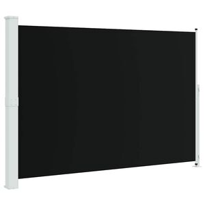 vidaXL Zatahovac&iacute; bočn&iacute; mark&yacute;za/z&aacute;stěna 200 x 300 cm čern&aacute;