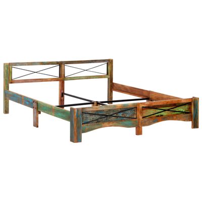 vidaXL Rám postele masivní recyklované dřevo 180 x 200 cm