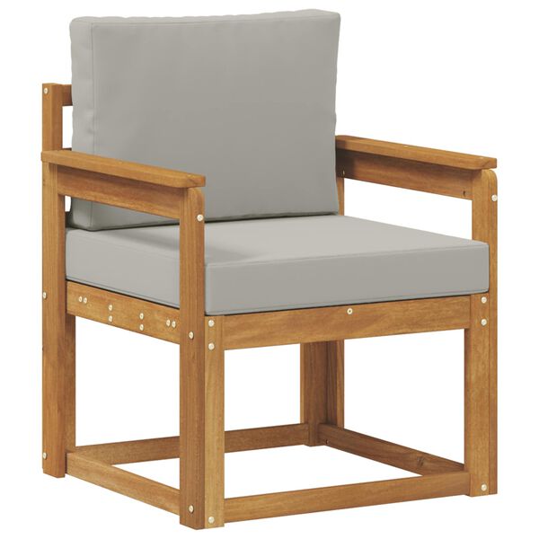 vidaXL Venkovn&iacute; pohovka Masivn&iacute; ak&aacute;ciov&eacute; dřevo a polyester