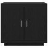 vidaXL Serv&iacute;rovac&iacute; skř&iacute;ň Čern&yacute; dub 80 x 40 x 75 cm kompozitn&iacute; dřevo
