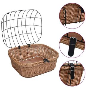 vidaXL Ko&scaron; na řid&iacute;tka s krytem 50 x 45 x 35 cm př&iacute;rodn&iacute; vrba
