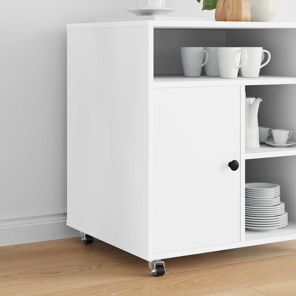 vidaXL Kolečko 12 pcs Stř&iacute;brn&aacute; 50 mm Nylon