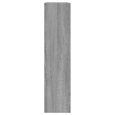 vidaXL Botník šedý sonoma 80 x 21 x 87,5 cm kompozitní dřevo