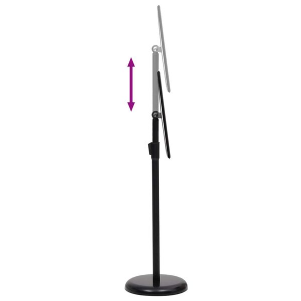 vidaXL Stojany na plakáty 2 pcs Černá 32,5 x 24 x 78 cm