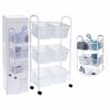 424199 Bathroom Solutions Bathroom Trolley with 6 Baskets