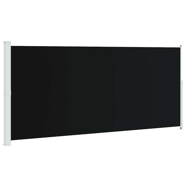 vidaXL Zatahovac&iacute; bočn&iacute; mark&yacute;za/z&aacute;stěna 220 x 500 cm čern&aacute;