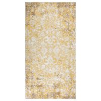 vidaXL Venkovní koberec hladce tkaný 80 x 150 cm žlutý