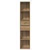 vidaXL Knihovna dub artisan 36x30x171 cm kompozitn&iacute; dřevo