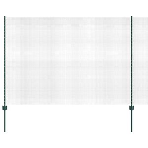 vidaXL Svařovan&aacute; dr&aacute;těn&aacute; oplocen&iacute; s sloupkem 50 x 1,5 m (&Scaron; x V)