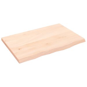 vidaXL Stoln&iacute; deska 60 x 40 x 2 cm neo&scaron;etřen&eacute; masivn&iacute; dubov&eacute; dřevo