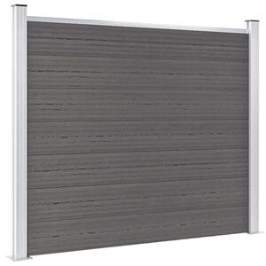vidaXL Plotov&yacute; d&iacute;lec WPC 180 x 146 cm &scaron;ed&yacute;