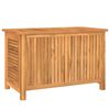 vidaXL Zahradn&iacute; &uacute;ložn&yacute; box s vložkou 90 x 50 x 58 cm masivn&iacute; teak