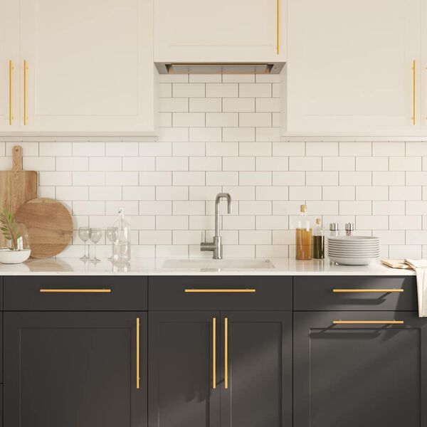 vidaXL N&aacute;bytkov&eacute; &uacute;chytky 10 ks zlat&eacute; 224 mm nerezov&aacute; ocel