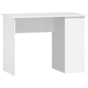 vidaXL Psac&iacute; stůl b&iacute;l&yacute; 100 x 55 x 75 cm kompozitn&iacute; dřevo