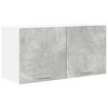 vidaXL Z&aacute;věsn&aacute; skř&iacute;ňka Betonově &scaron;ed&aacute; 80 x 31 x 40 cm Kompozitn&iacute; dřevo