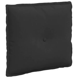 vidaXL Pol&scaron;t&aacute;ř na z&aacute;da Čern&aacute; 50 x 45 cm Mikrovl&aacute;kno