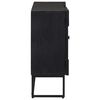 vidaXL Serv&iacute;rovac&iacute; skř&iacute;ň Čern&yacute; 105 x 30 x 68 cm