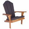 vidaXL Zahradn&iacute; Adirondack křeslo Př&iacute;rodn&iacute; Pevn&eacute; teakov&eacute; dřevo