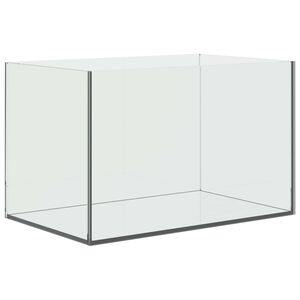 vidaXL Akv&aacute;rium s &uacute;loži&scaron;těm Transparentn&iacute; 40 x 25 x 25 cm Sklo