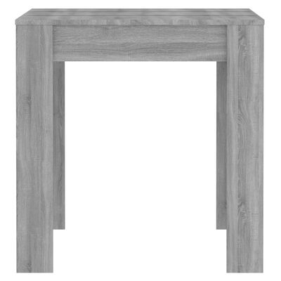 vidaXL Jídelní stůl šedý sonoma 140 x 74,5 x 76 cm kompozitní dřevo