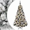 vidaXL Uměl&yacute; v&aacute;nočn&iacute; stromek s v&aacute;nočn&iacute;mi koulemi 180 cm 300 LED