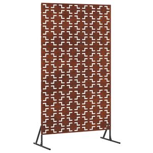 vidaXL Obrazovka pro soukrom&iacute; 100 x 50 x 180 cm Rezav&aacute;