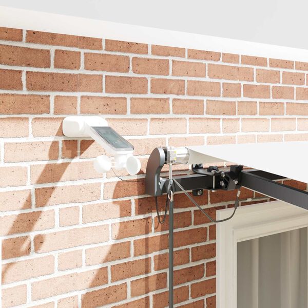 vidaXL Pl&aacute;tno pro mark&yacute;zu s B&iacute;l&aacute; 300 x 250 cm Polyester