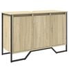 vidaXL Koupelnov&aacute; skř&iacute;ňka pod umyvadlo dub sonoma 91x35x60 cm kompozit