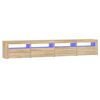 vidaXL TV skř&iacute;ňka s LED osvětlen&iacute;m dub sonoma 240x35x40 cm