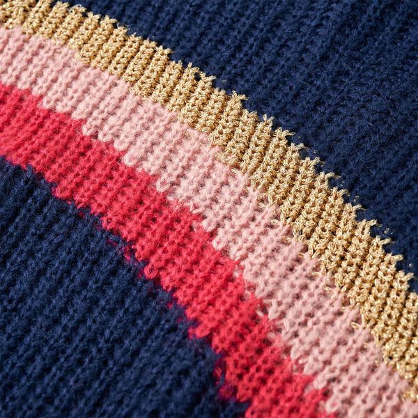 Dětský svetr pletený námořnicky modrý 92