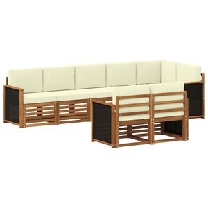 vidaXL Sedac&iacute; soupravy Masivn&iacute; ak&aacute;tov&eacute; dřevo