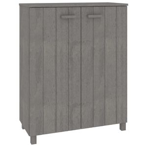 vidaXL Botn&iacute;k HAMAR světle &scaron;ed&yacute; 85 x 40 x 108 cm masivn&iacute; borovice
