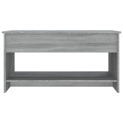 vidaXL Konferenční stolek šedý sonoma 102x50x52,5 cm kompozitní dřevo