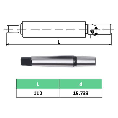 vidaXL Rychloupínací sklíčidlo MT2–B16 s 13mm upínacím rozsahem