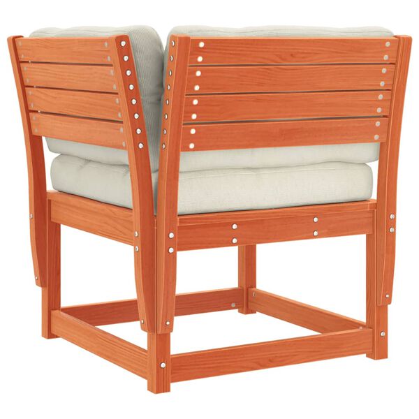 vidaXL 7d&iacute;ln&aacute; zahradn&iacute; souprava s podu&scaron;kami voskově hněd&aacute; borovice