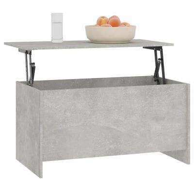 vidaXL Konferenční stolek betonově šedý 102 x 55,5 x 52,5 cm kompozit