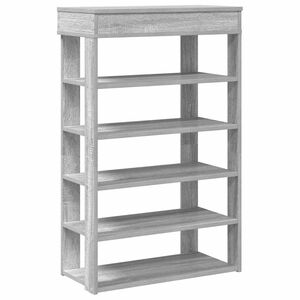 vidaXL Botn&iacute;k &scaron;ed&yacute; sonoma 60x30x98 cm kompozitn&iacute; dřevo