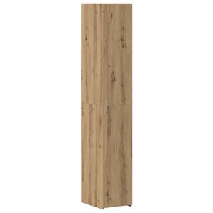 vidaXL Vysok&yacute; bufet Artisanov&yacute; dub 30 x 42,5 x 185 cm