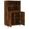 vidaXL Skříň highboard kouřový dub 60 x 36 x 110 cm kompozitní dřevo