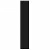 vidaXL Knihovna / dělic&iacute; stěna čern&aacute; 60 x 30 x 166 cm kompozitn&iacute; dřevo