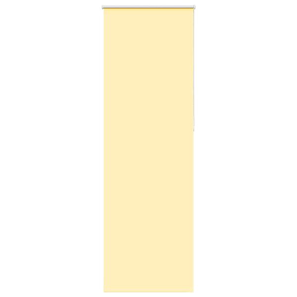vidaXL Roleta zatemňovac&iacute; žlut&aacute; 85x210 cm &scaron;&iacute;řka l&aacute;tky 80,7cm polyester