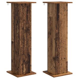 vidaXL Stojan na rostliny 2 pcs Star&eacute; dřevo 30,5 x 30 x 100,5 cm