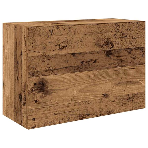 vidaXL Koupelnov&aacute; n&aacute;stěnn&aacute; skř&iacute;ňka old wood 60 x 25 x 40 cm kompozit