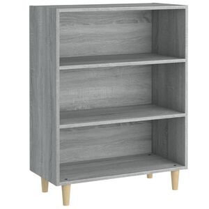vidaXL Př&iacute;born&iacute;k &scaron;ed&yacute; sonoma 69,5 x 32,5 x 90 cm kompozitn&iacute; dřevo